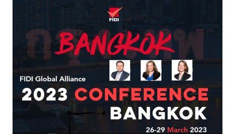 De Haan at FIDI Conference Bangkok March 2023