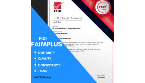 FIDI FaimPLUS certification De Haan relocation, Netherlands-1